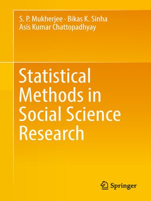 cover image of Statistical Methods in Social Science Research